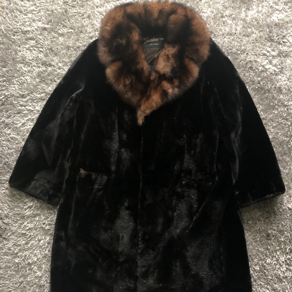Black Fur Coat